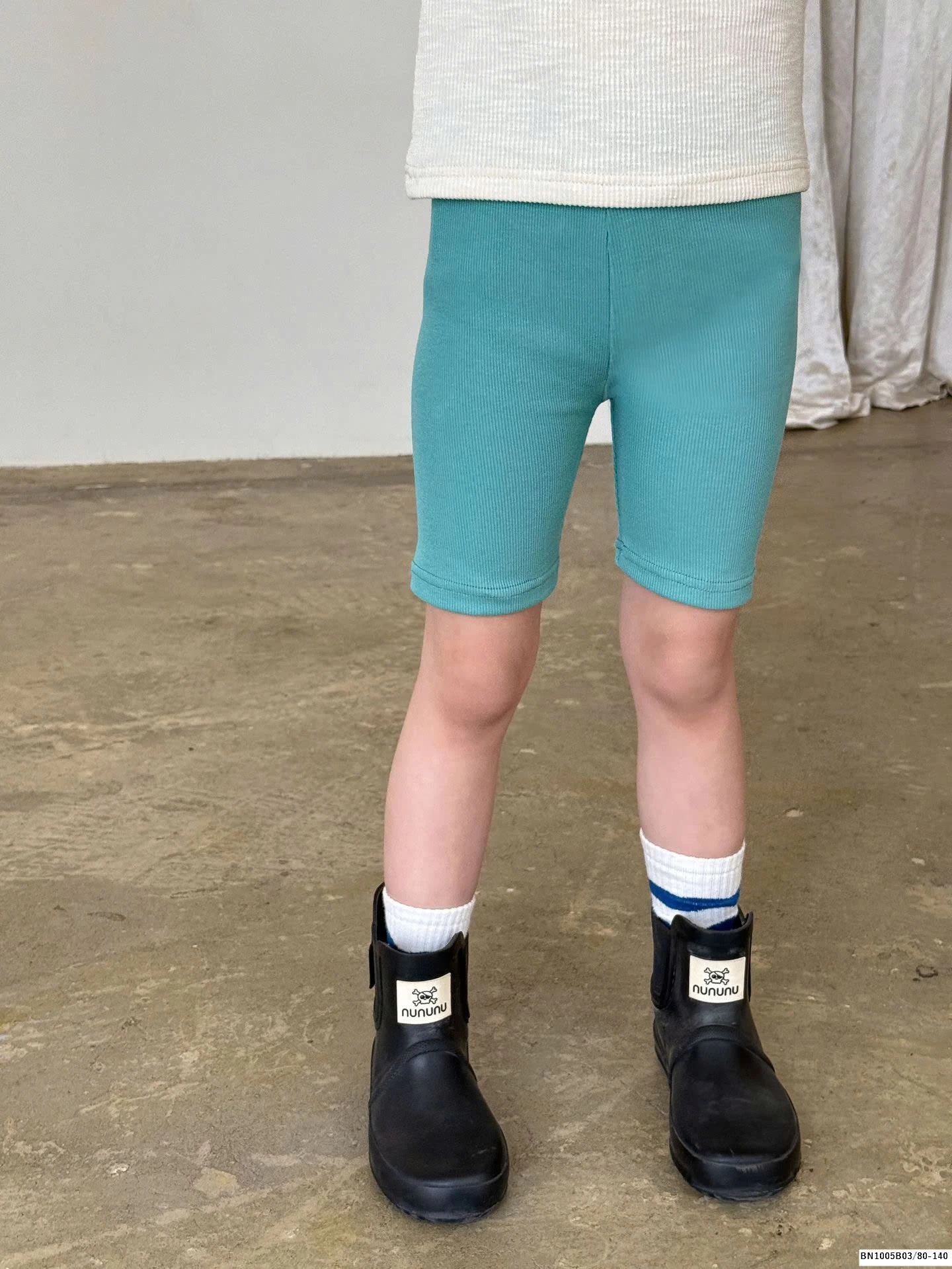 QUẦN LEGGING GÂN ĐÙI BÉ GÁI