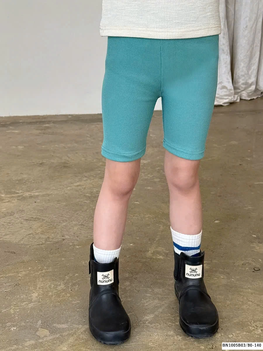 QUẦN LEGGING GÂN ĐÙI BÉ GÁI