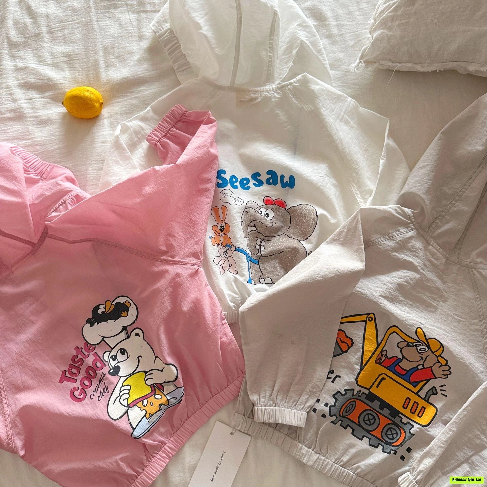 KHOÁC GIÓ MỎNG CHỐNG NẮNG MMGGBABY