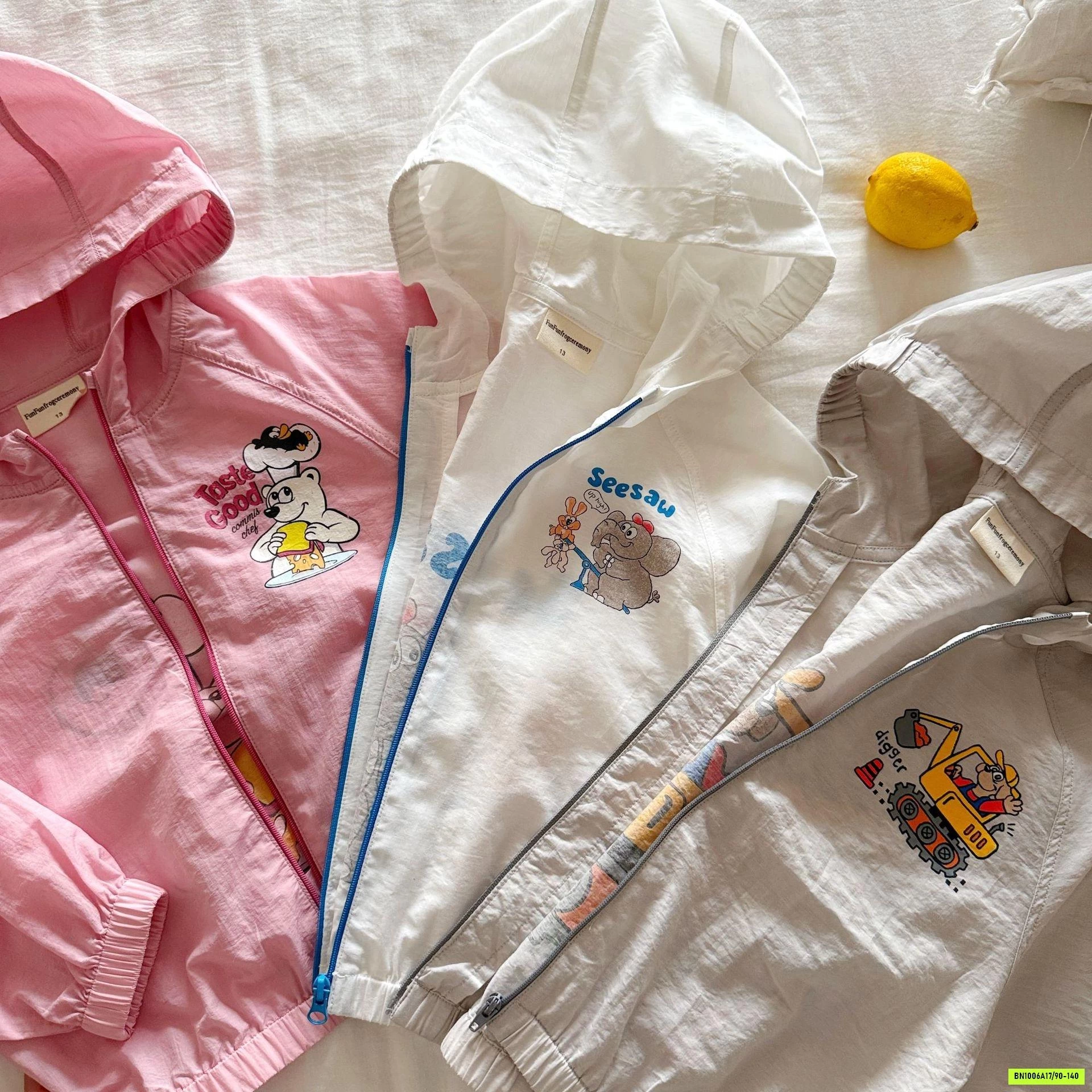 KHOÁC GIÓ MỎNG CHỐNG NẮNG MMGGBABY