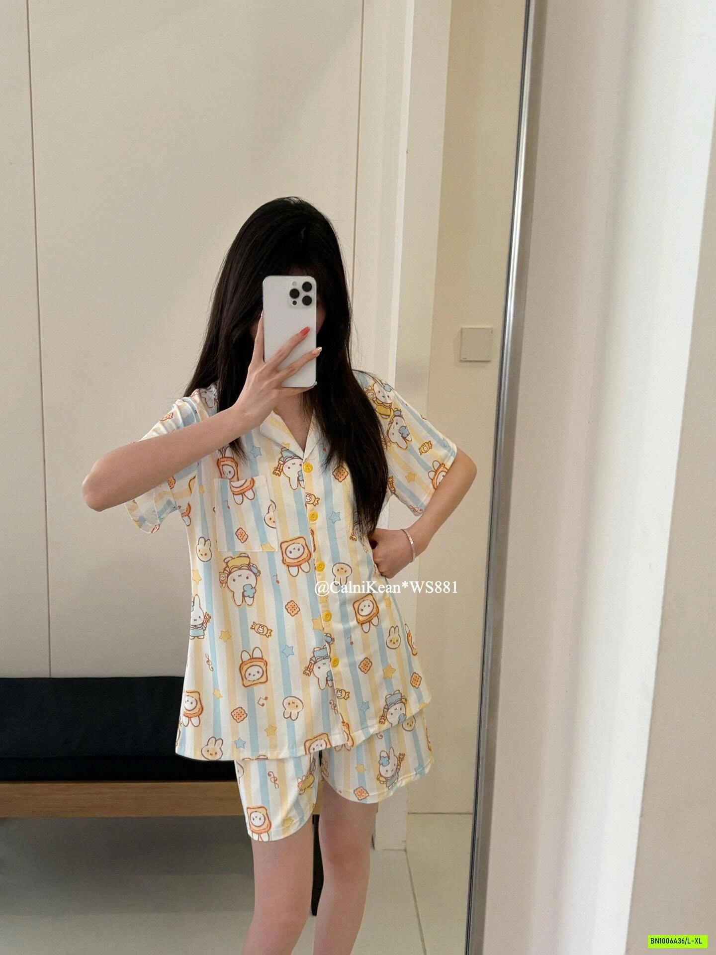 PIZAMA CỘC HỌA TIẾT CALNIKEAN