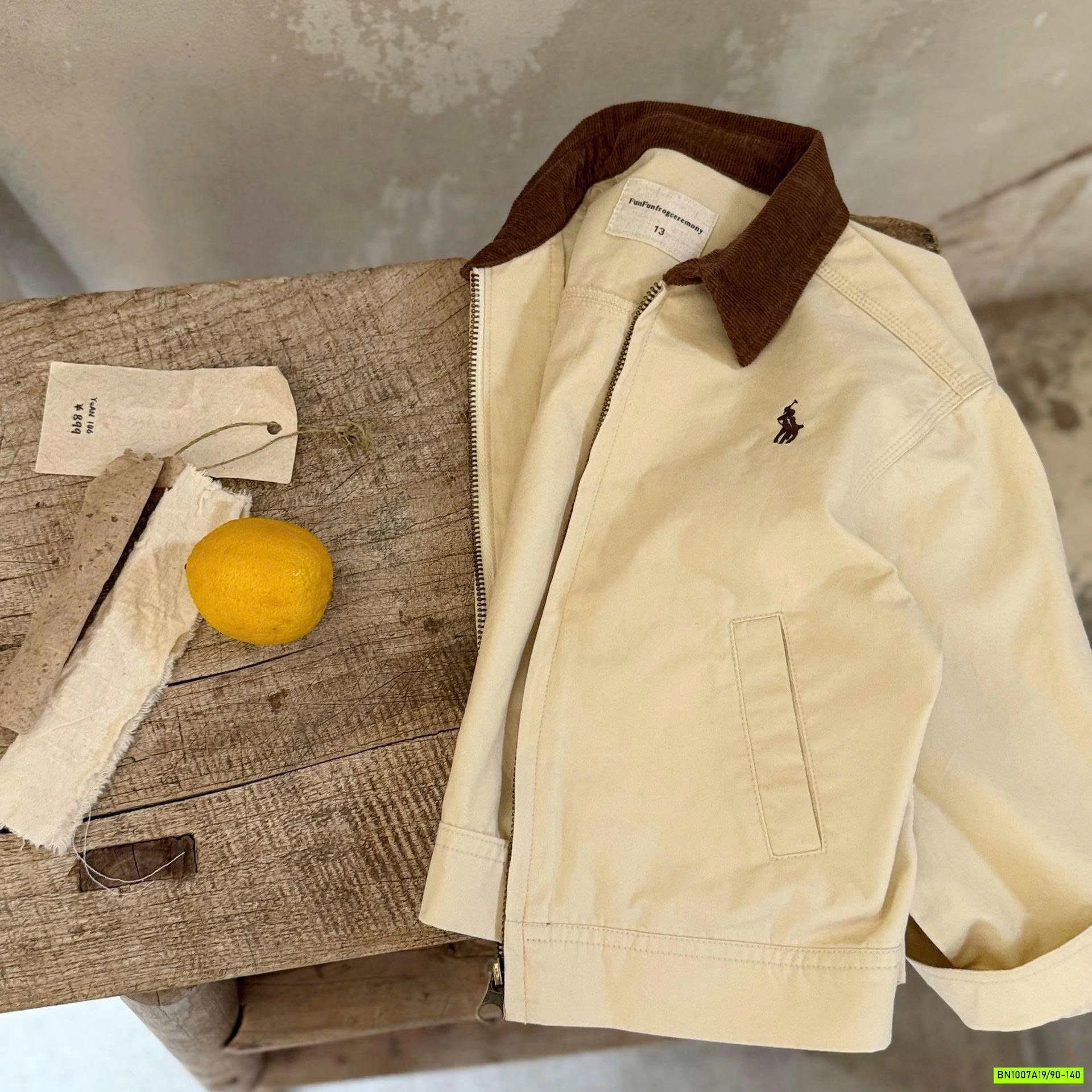 KHOÁC LOGO NGỰA CỔ BẺ MMGGBABY