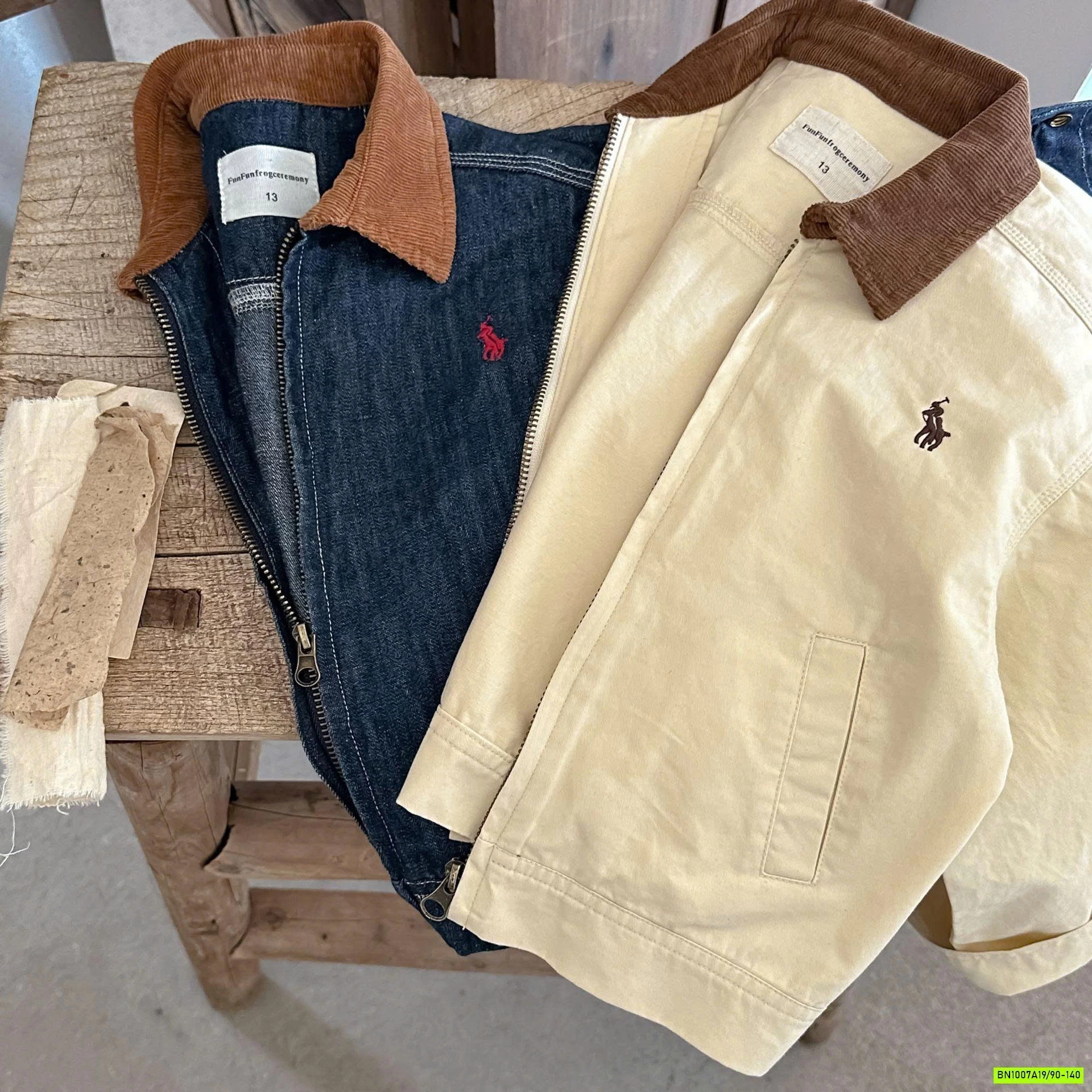 KHOÁC LOGO NGỰA CỔ BẺ MMGGBABY