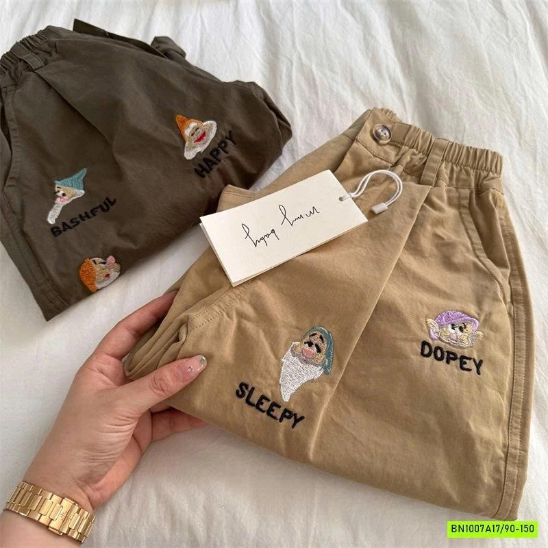 BAGGY THÊU 7 CHÚ LÙN MMY