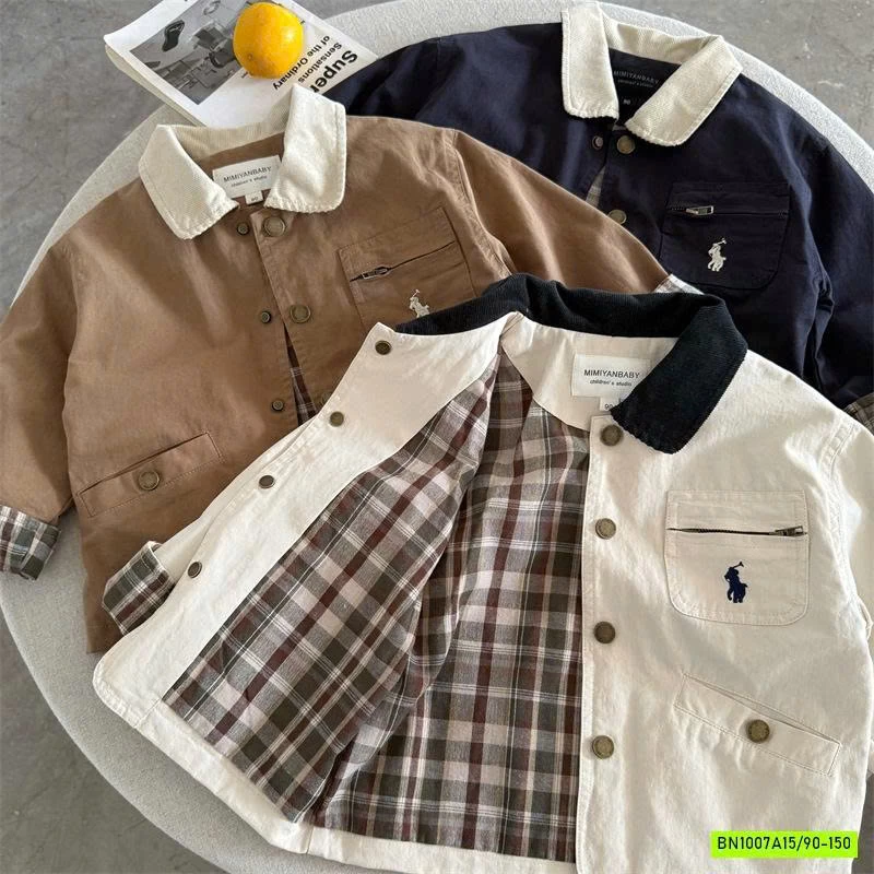 KHOÁC KAKI LOGO NGỰA MMY