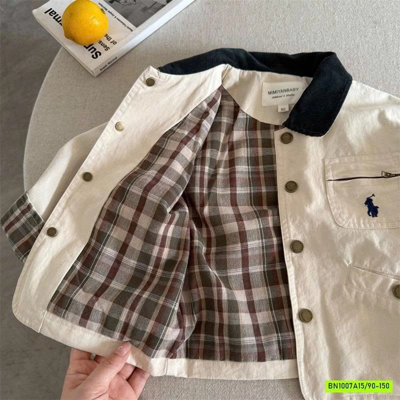 KHOÁC KAKI LOGO NGỰA MMY