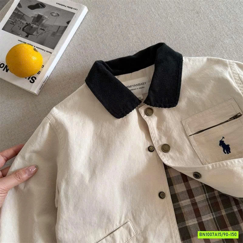 KHOÁC KAKI LOGO NGỰA MMY