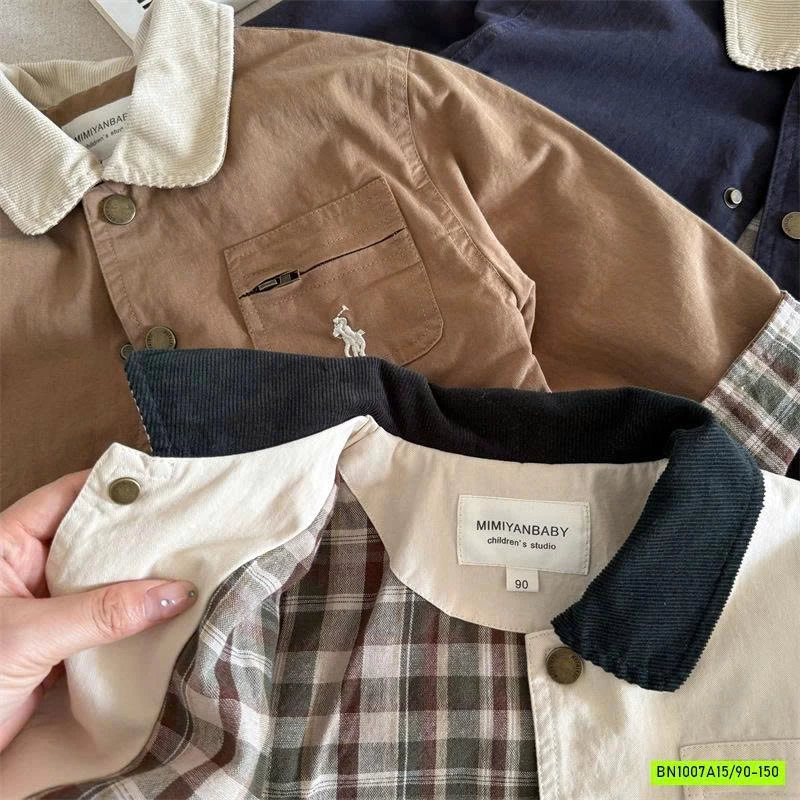 KHOÁC KAKI LOGO NGỰA MMY