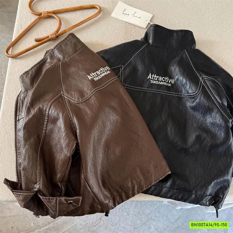 KHOÁC DA CỔ BẺ CHỈ NỔI MMY