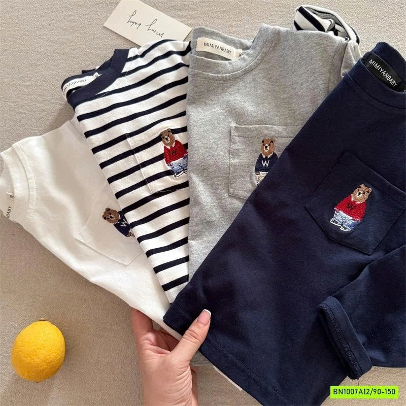 ÁO THUN LOGO GẤU MMY