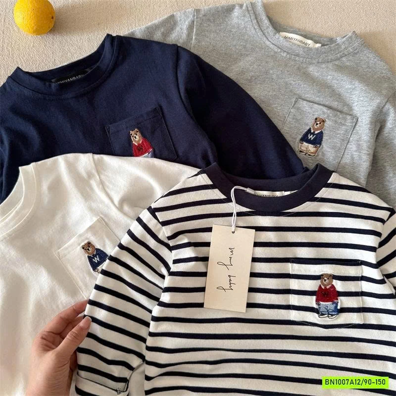 ÁO THUN LOGO GẤU MMY