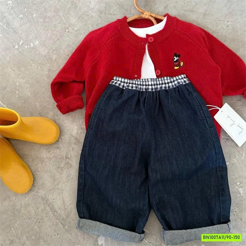 JEANS BAGGY CẠP CARO MMY