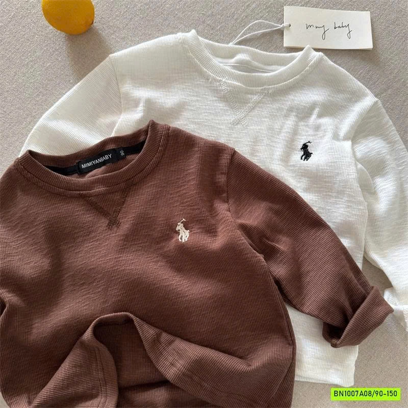 ÁO THUN XƯỚC LOGO NGỰA MMY