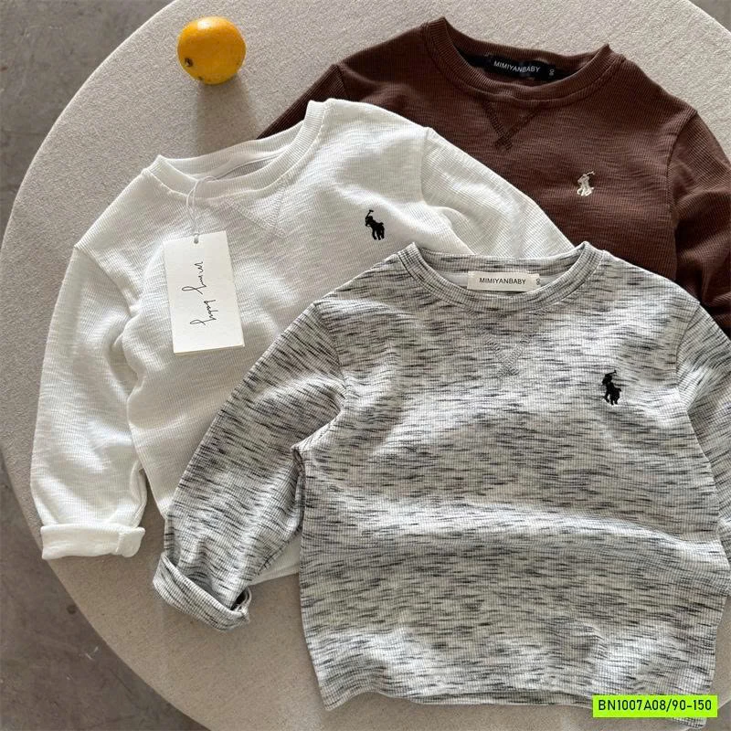 ÁO THUN XƯỚC LOGO NGỰA MMY