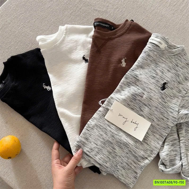 ÁO THUN XƯỚC LOGO NGỰA MMY