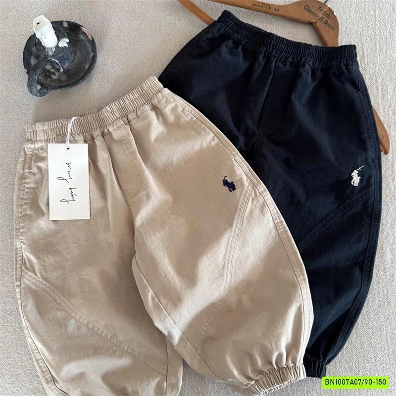 QUẦN THÔ LOGO NGỰA BO GẤU MMY