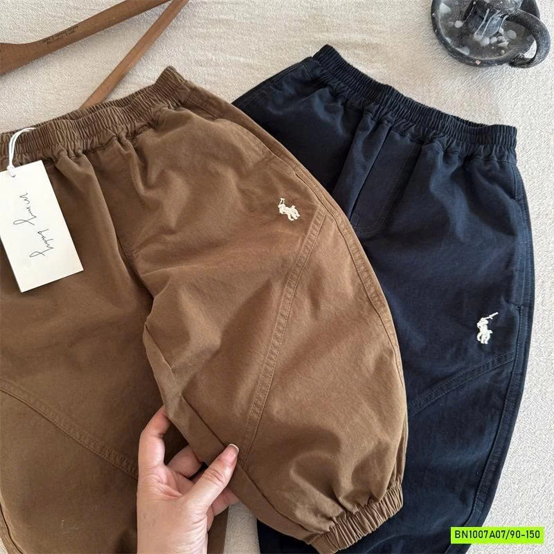 QUẦN THÔ LOGO NGỰA BO GẤU MMY