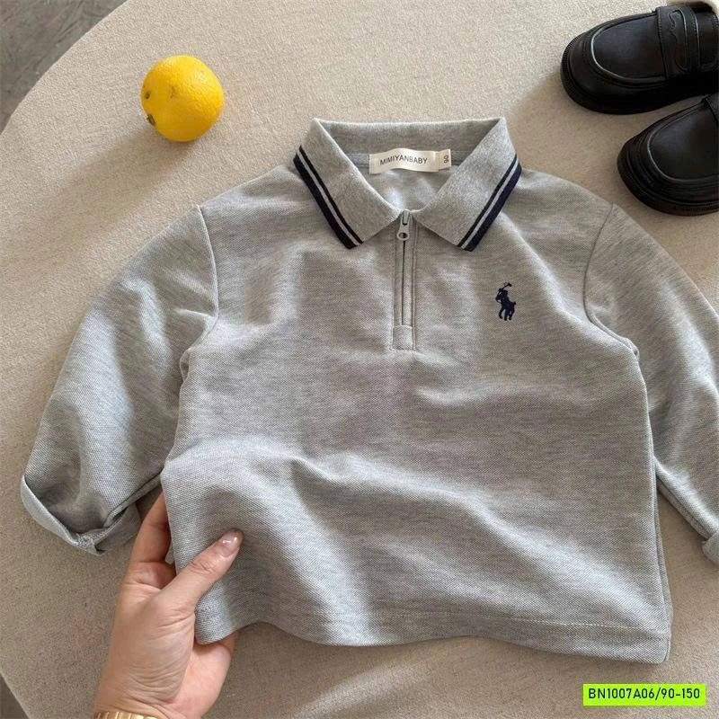 POLO LOGO NGỰA KHÓA CỔ MMY