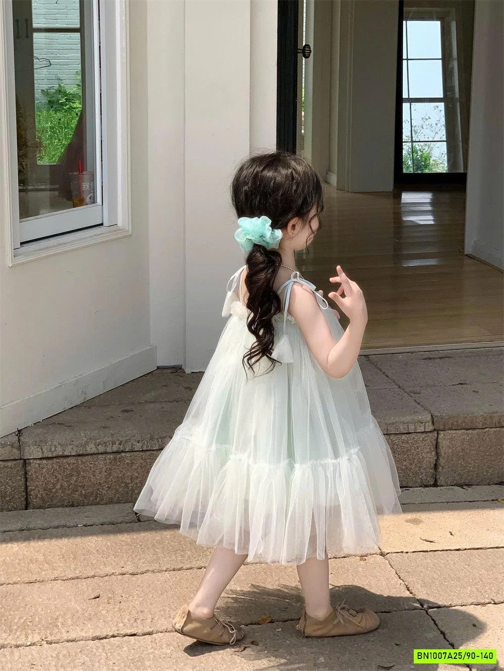 ĐẦM VOAN TUTU 2 DÂY TRƠN MÀU