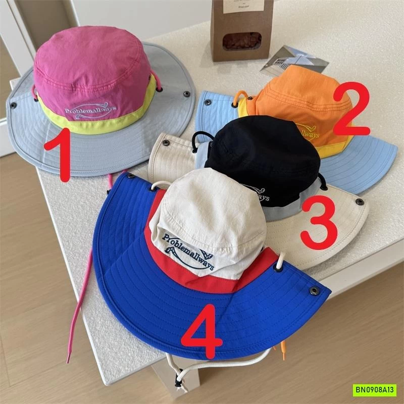 MŨ BÈO CHỐNG NẮNG PHỐI MÀU