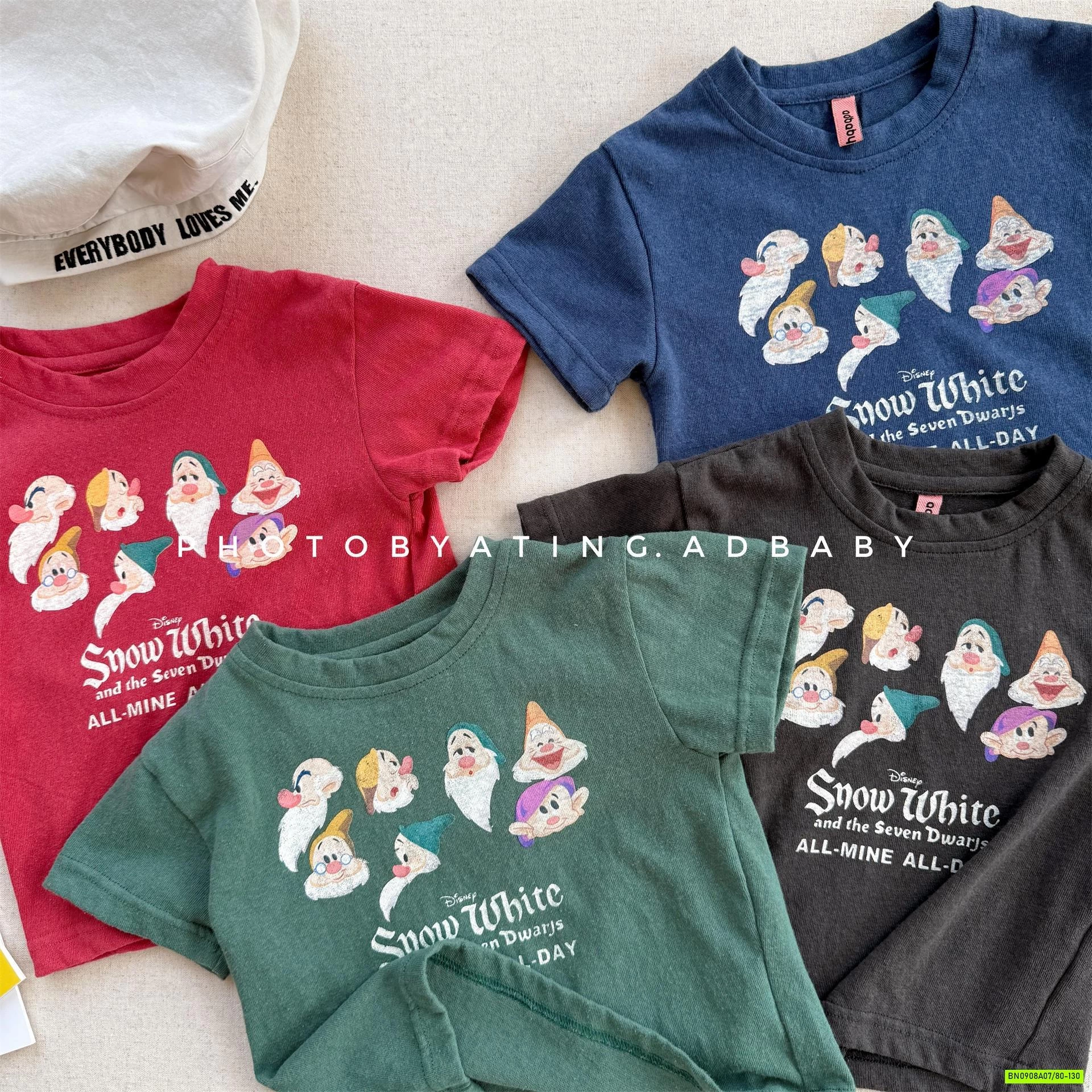 ÁO THUN 7 CHÚ LÙN ADBABY