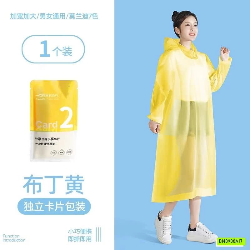 SET 7 ÁO MƯA GIẤY SIÊU DAI