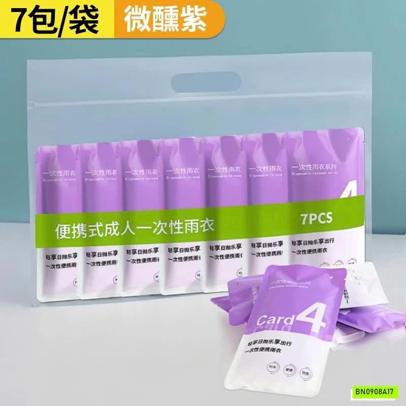 SET 7 ÁO MƯA GIẤY SIÊU DAI