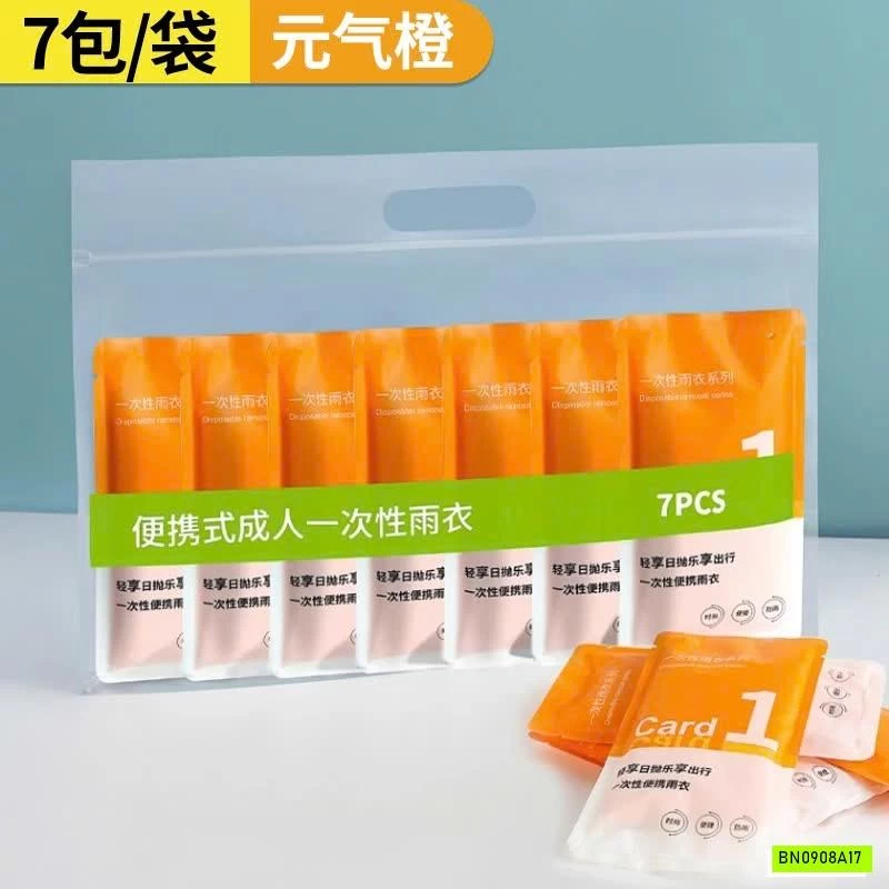 SET 7 ÁO MƯA GIẤY SIÊU DAI