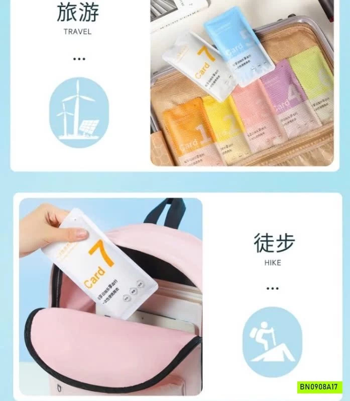 SET 7 ÁO MƯA GIẤY SIÊU DAI