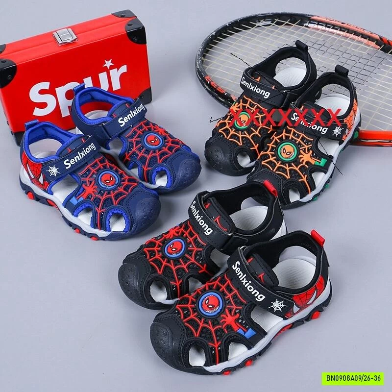 SANDAL SPIDERMAN BÉ TRAI