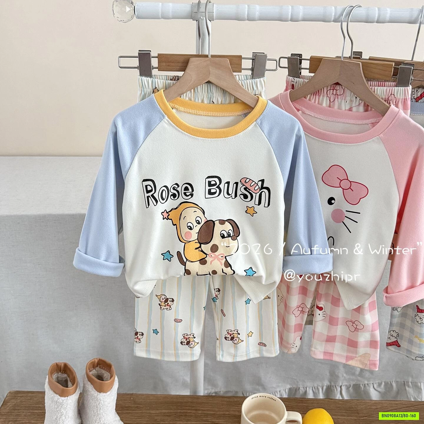 BỘ COTTON MẶC NHÀ DỄ THƯƠNG
