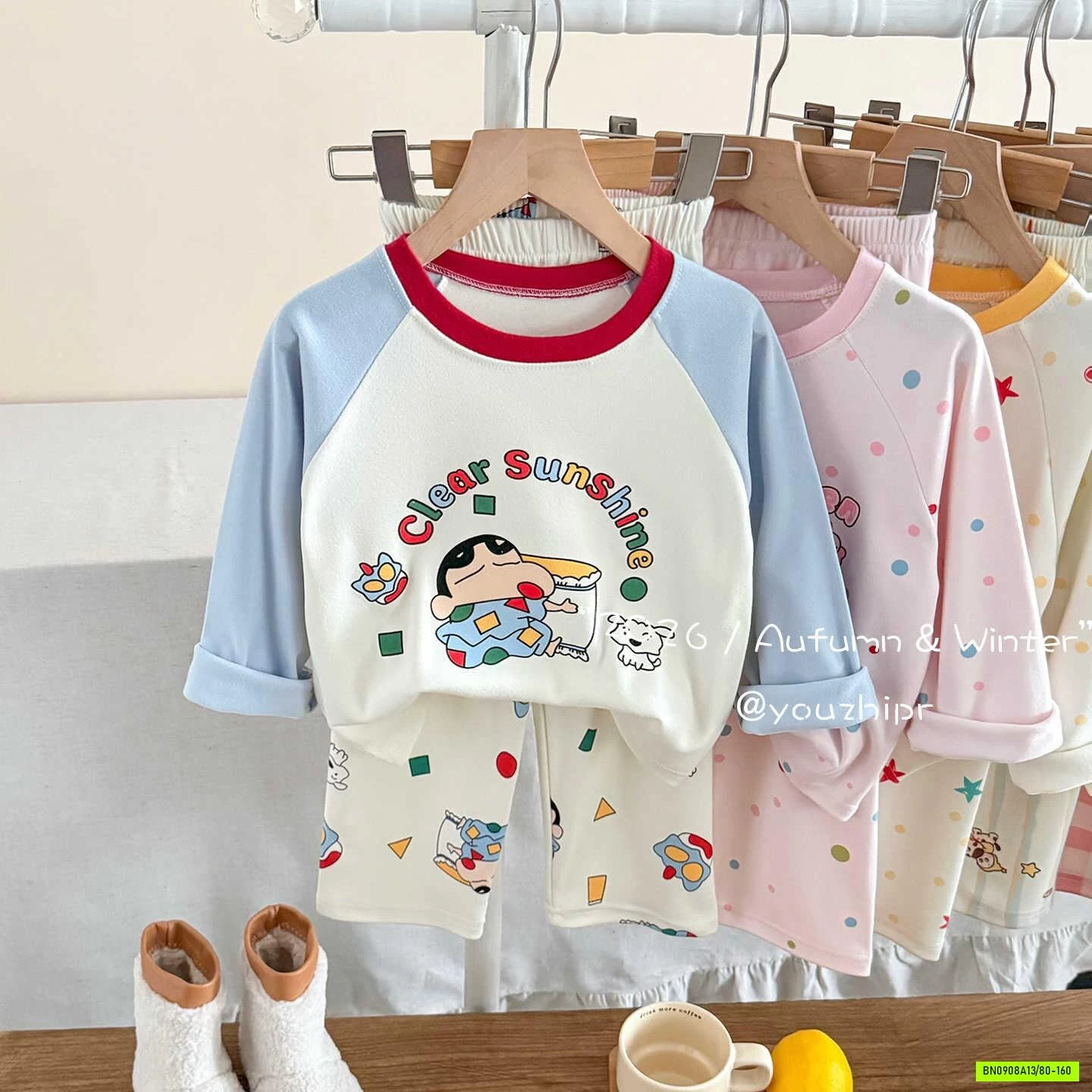 BỘ COTTON MẶC NHÀ DỄ THƯƠNG
