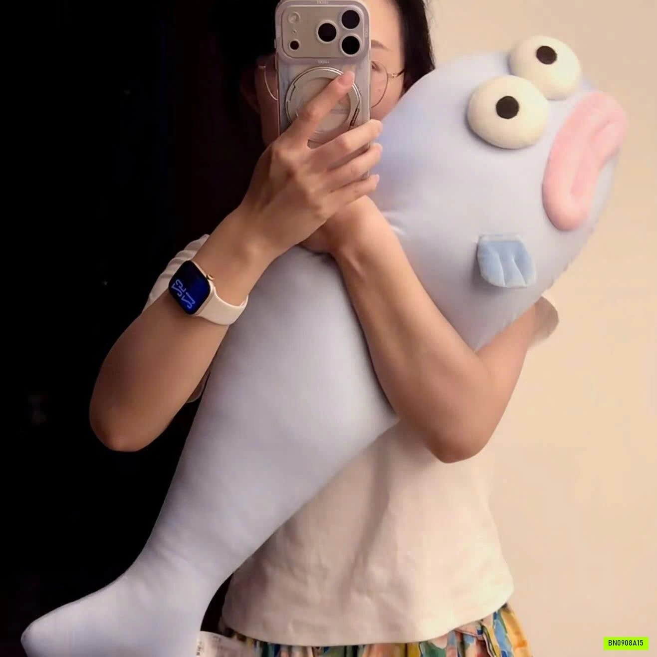 GỐI ÔM CÁ HEO BĂNG LẠNH