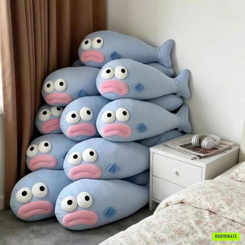 GỐI ÔM CÁ HEO BĂNG LẠNH