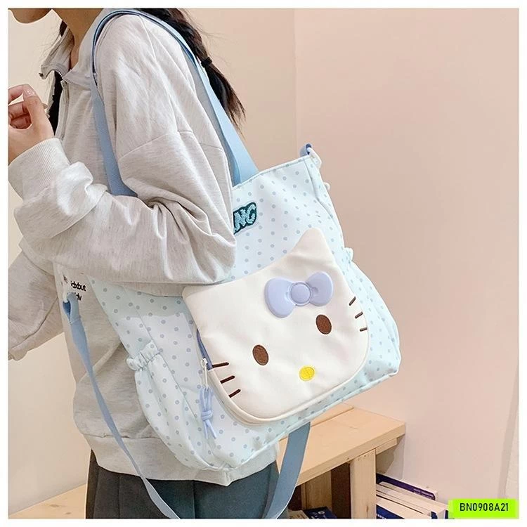 BALO TÚI ĐEO CHÉO KITTY DỄ THƯƠNG