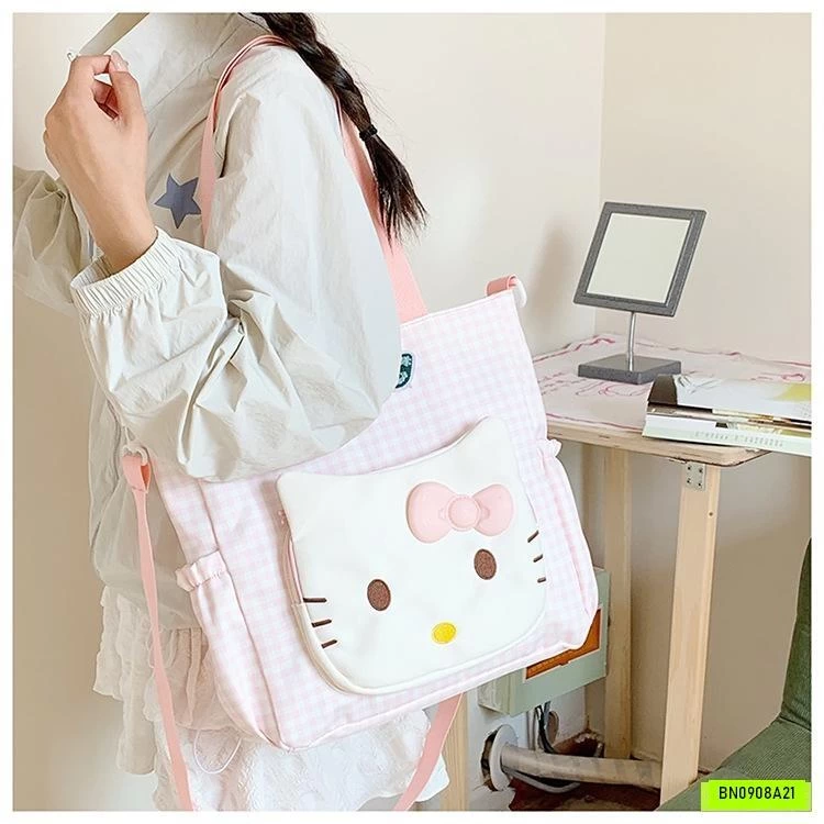 BALO TÚI ĐEO CHÉO KITTY DỄ THƯƠNG