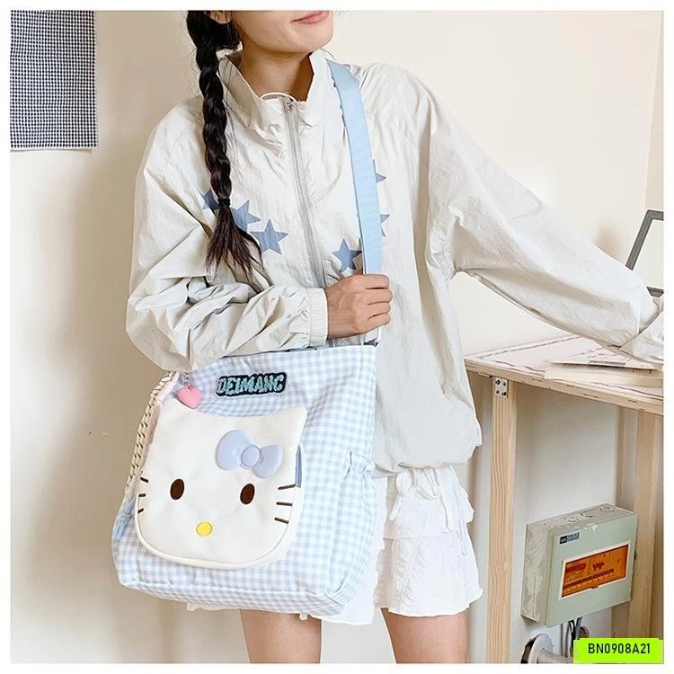 BALO TÚI ĐEO CHÉO KITTY DỄ THƯƠNG