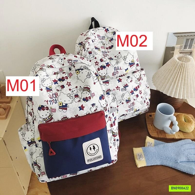BALO VẢI KITTY NHÍ KUTE