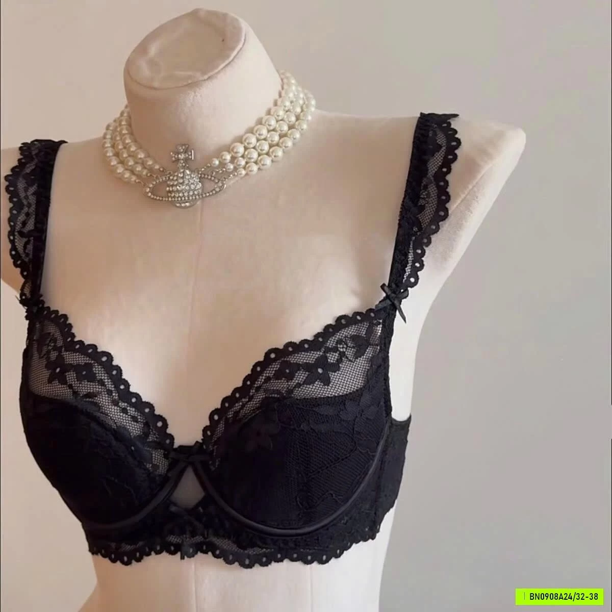SET BRA PHỐI REN CÓ GỌNG