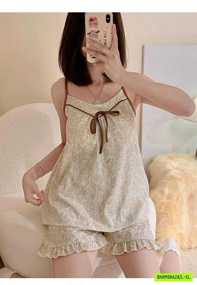 BỘ NGỦ 2 DÂY KÈM BRA