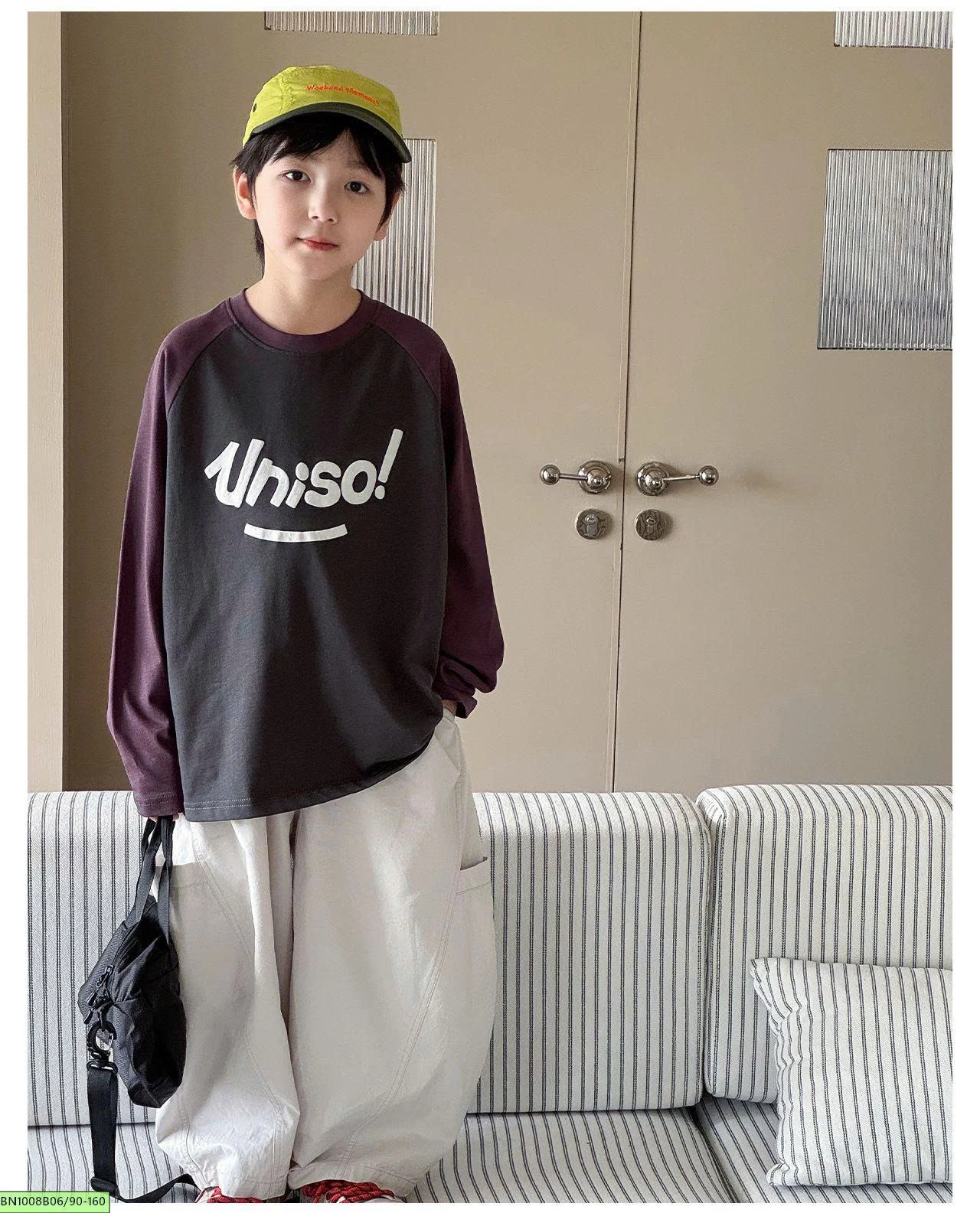 ÁO CHỮ UNISO AOAOKIDS AQ6005