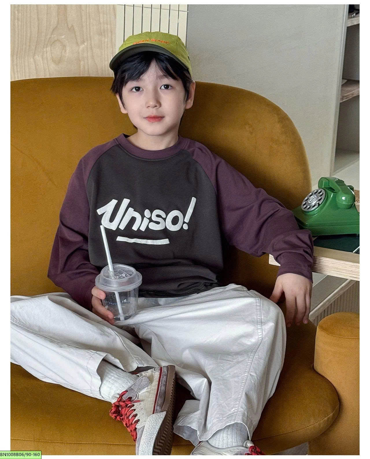 ÁO CHỮ UNISO AOAOKIDS AQ6005