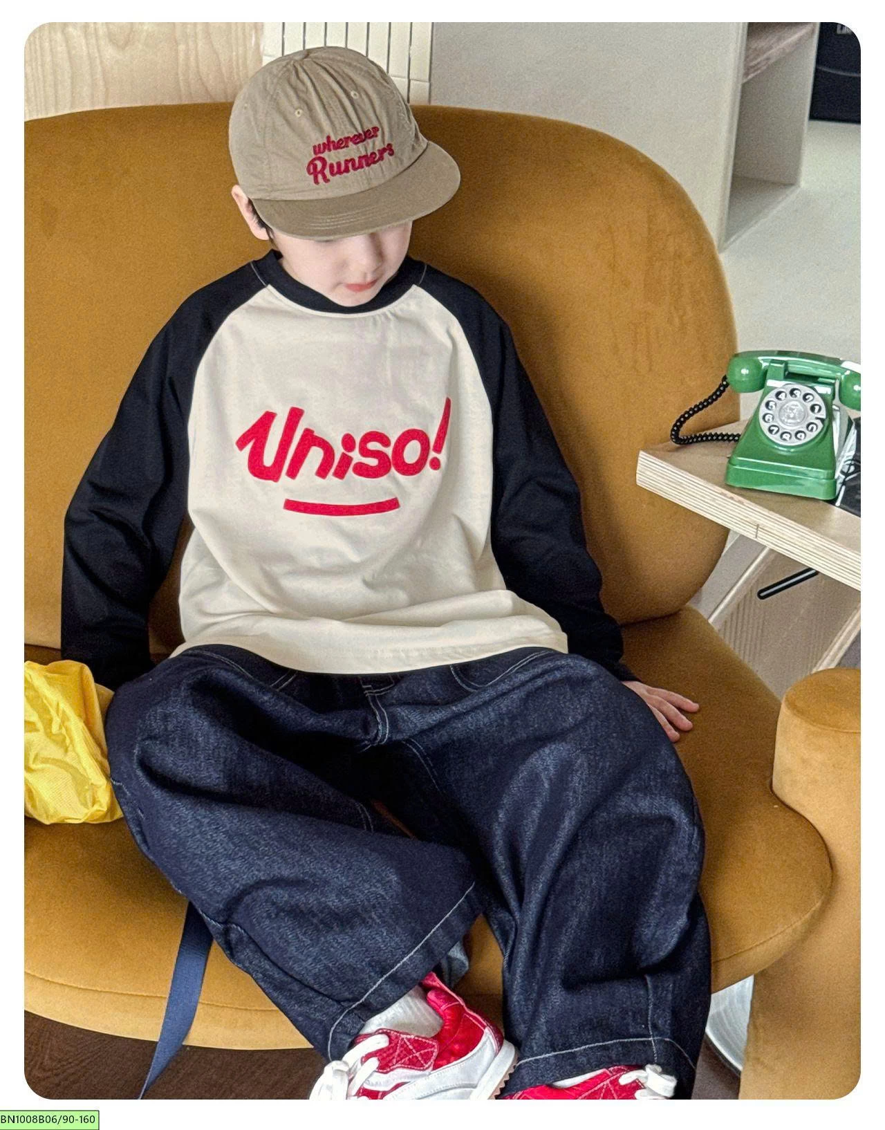 ÁO CHỮ UNISO AOAOKIDS AQ6005