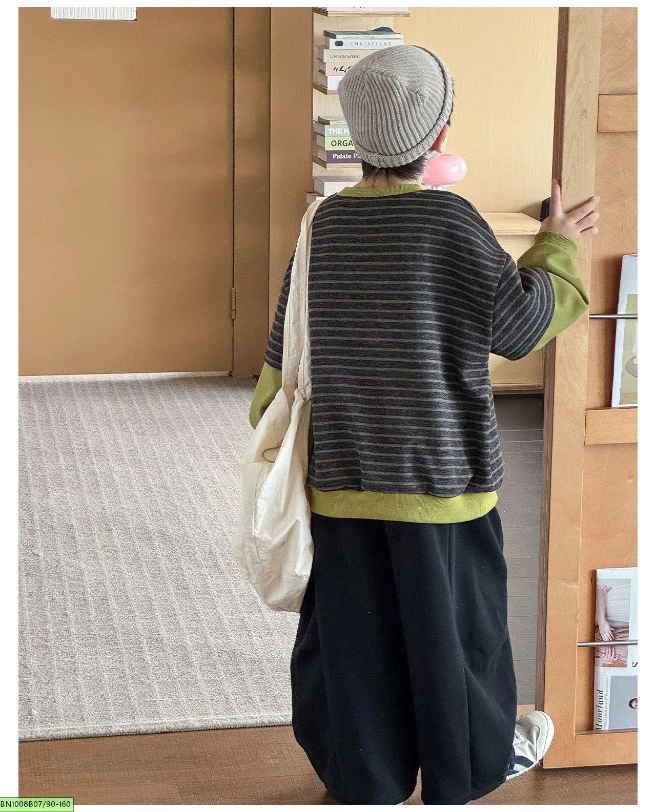 ÁO NỈ 2 LỚP AOAOKIDS AQ6072