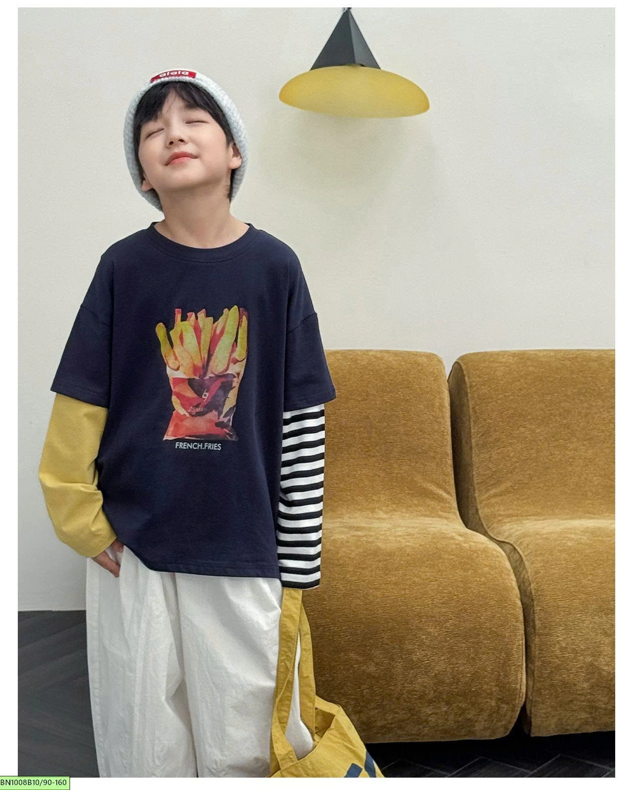 ÁO THUN KHOAI TÂY CHIÊN AOAOKIDS AQ6042