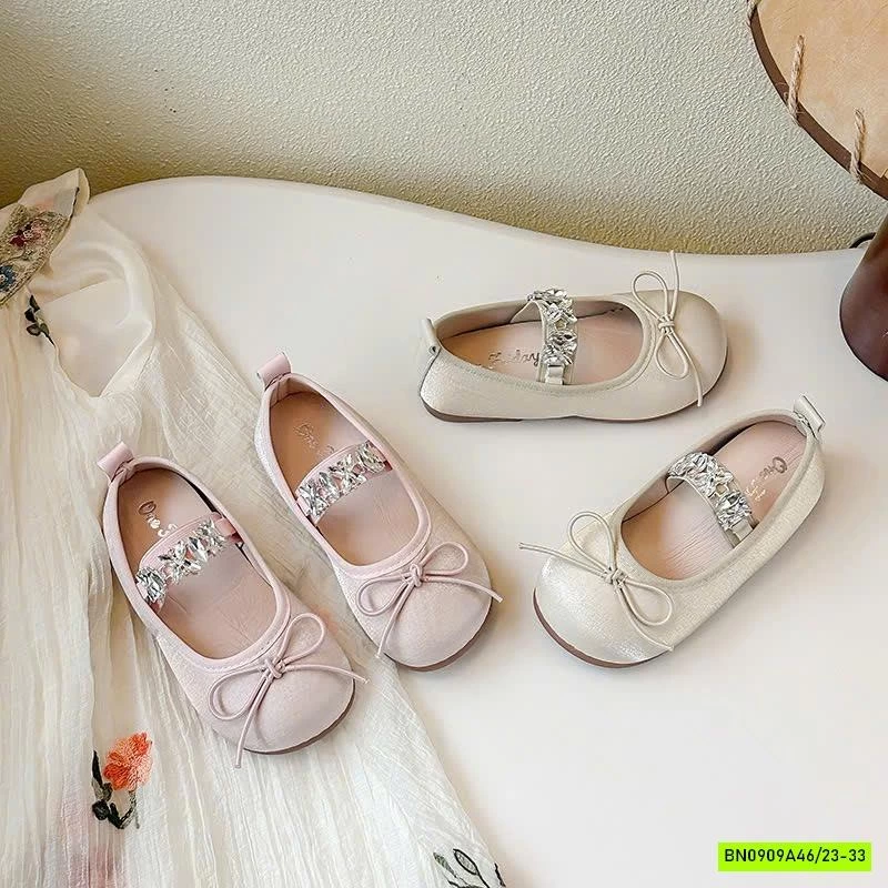 GIÀY BÚP BÊ QUAI GẮN ĐÁ