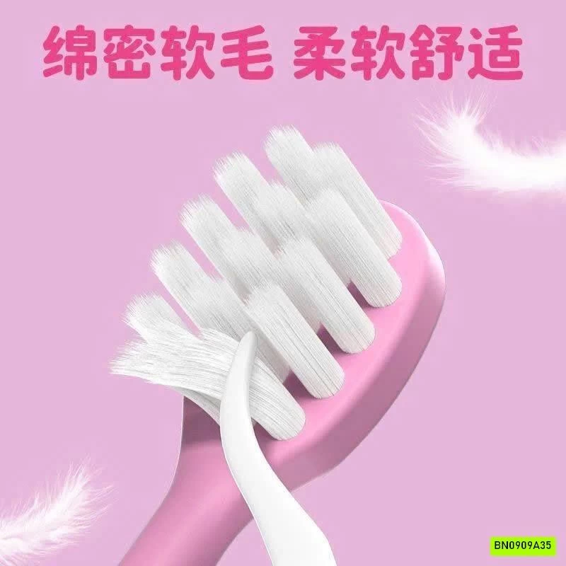 SÉT 6 BÀN CHẢI DỄ THƯƠNG CHO BÉ