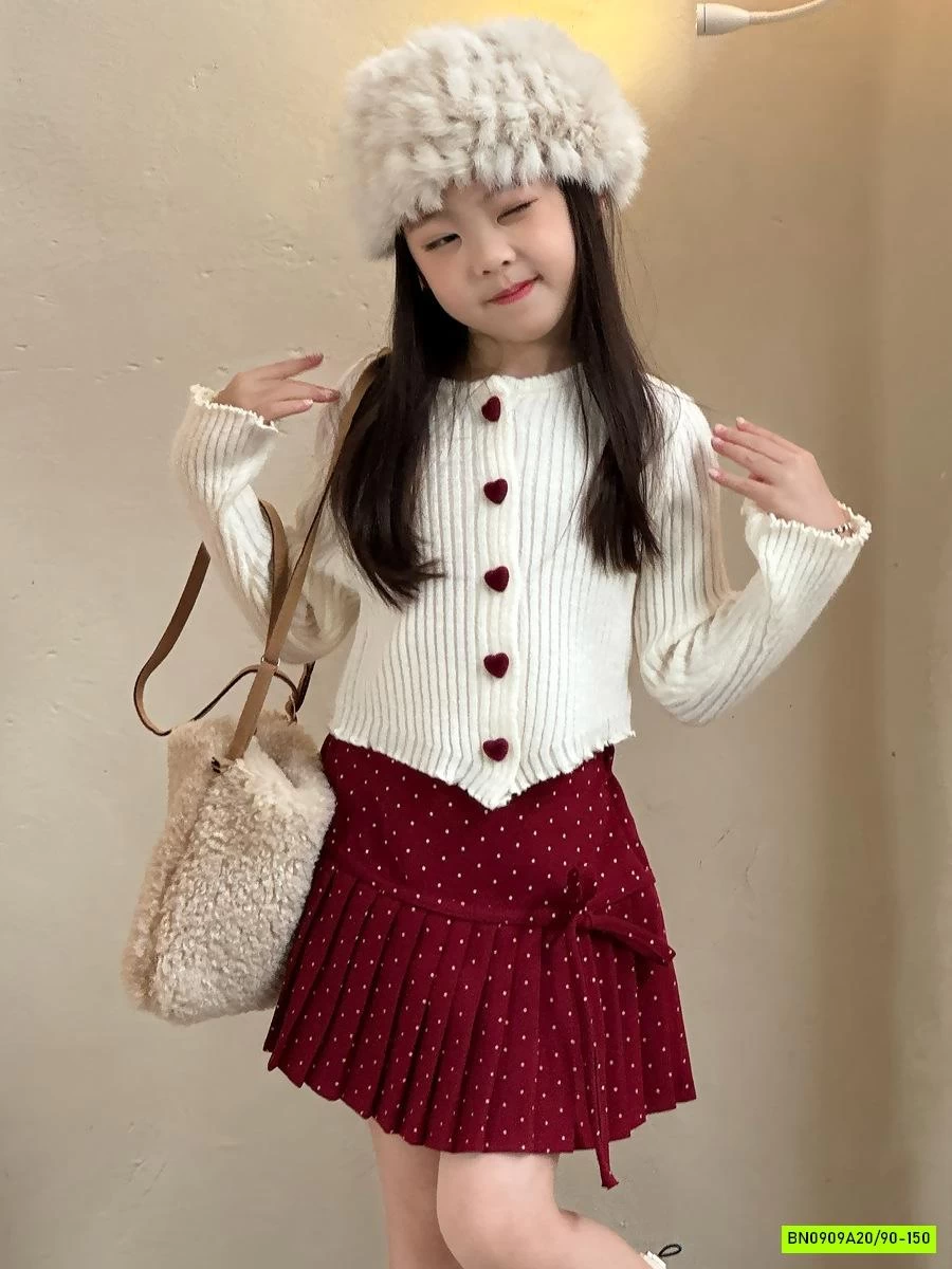 SÉT CROPTOP MIX CV ĐỎ