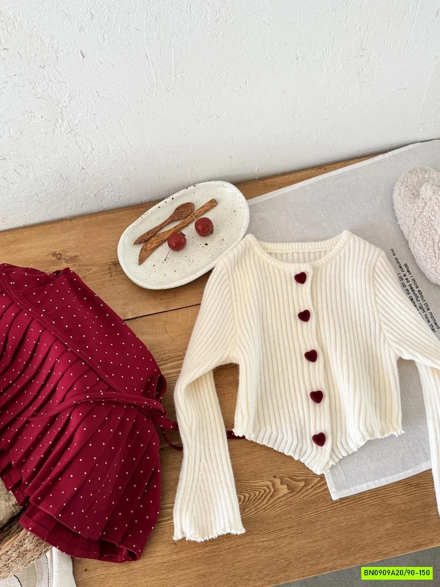 SÉT CROPTOP MIX CV ĐỎ