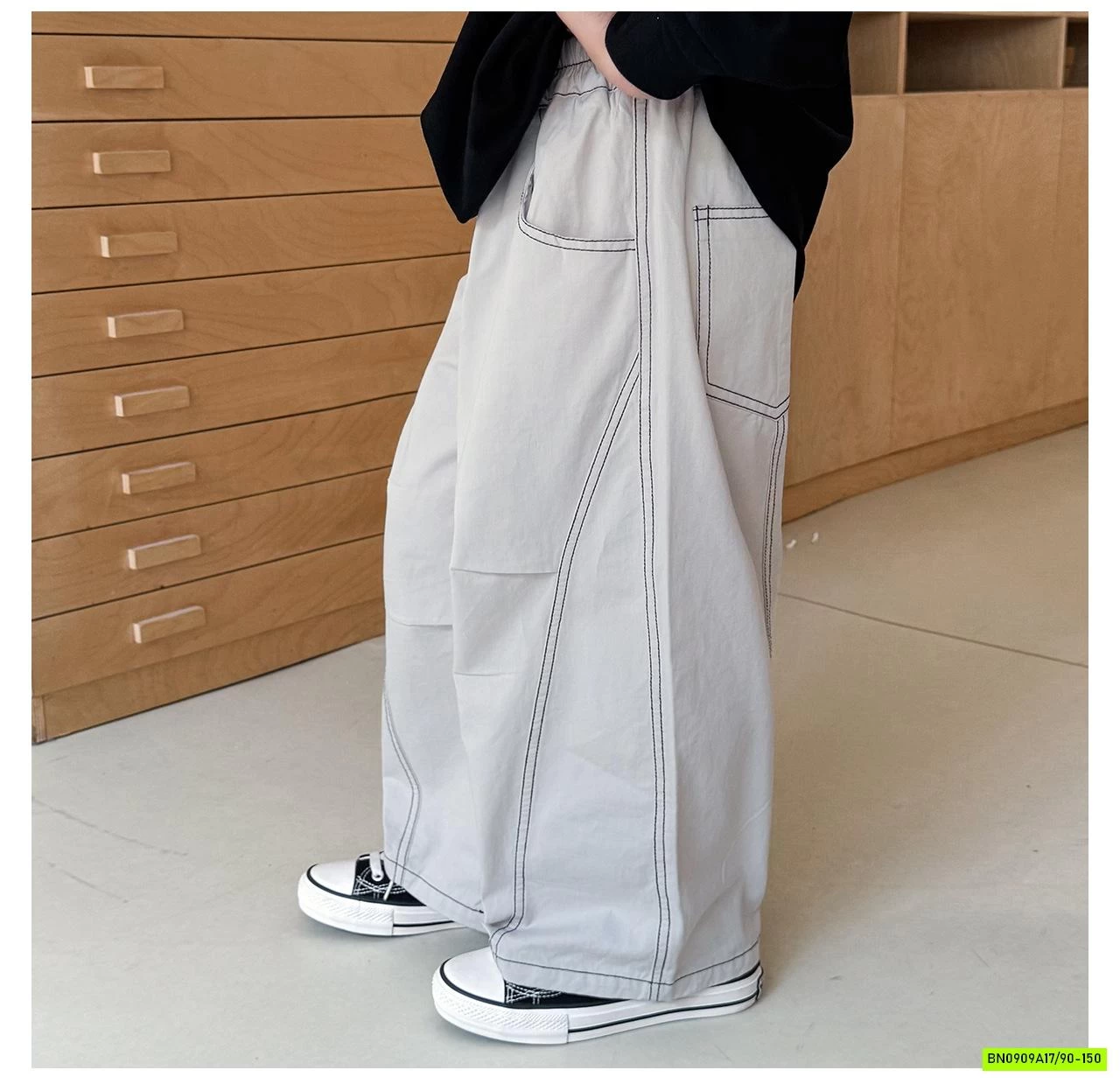 BAGGY GÂN CHÉO CHỈ NỔI AOAOKIDS